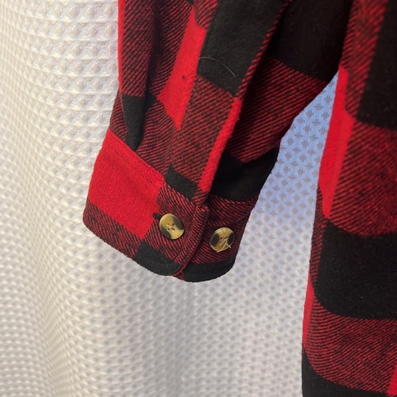 Hickory Shirt Co. Buffalo Flannel 1/4 Zip - Picture 3 of 5